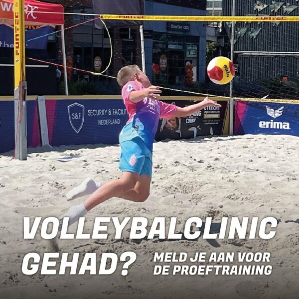 volleybalclinic gehad? meld je aan voor de proeftraining